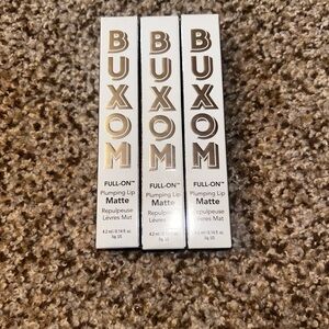 Lot Of 3 Buxom Full-On Plumping Lip Matte 4.2ml 0.14 Fl oz New